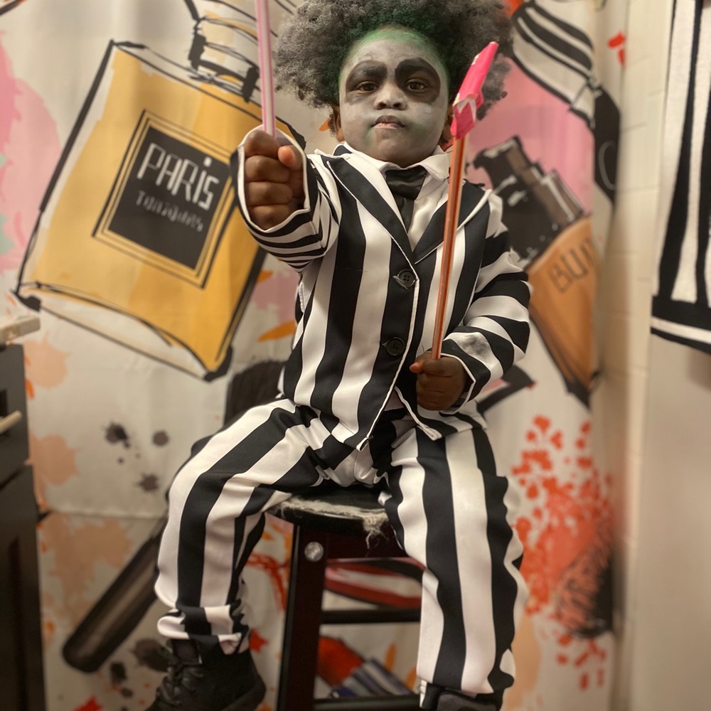 Toddler Beetlejuice costume